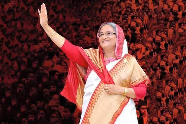 নতুন বছরের আগমন উপলক্ষে সবাইকে হ্যাপি নিউ ইয়ার। ইংরেজি বছর তো, তাই ইংরেজিতে বললাম। এভাবে সবাইকে নতুন বছরের শুভেচ্ছা জানালেন প্রধানমন্ত্রী
