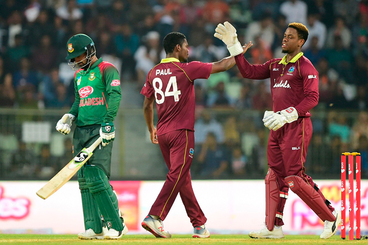 Bangladesh lose the T-20 series against West Indies