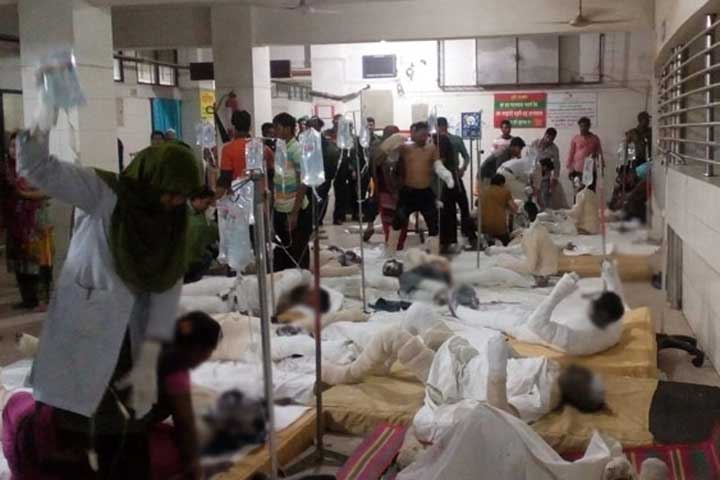 One dead, 25 suffer burns in Keraniganj factory fire