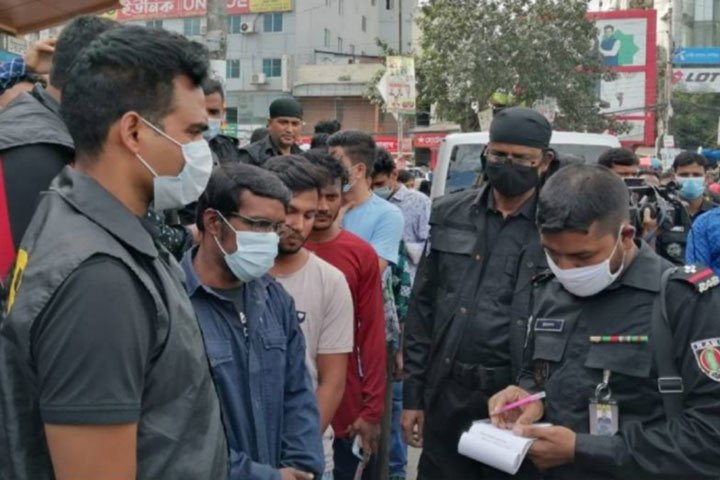 Mobile courts in the capital to ensure use of masks