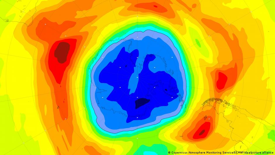 The ozone hole is still there