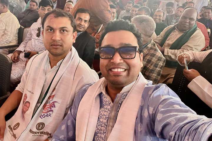 দীর্ঘদিন পর এক ফ্রেমে শোভন-রাব্বানী