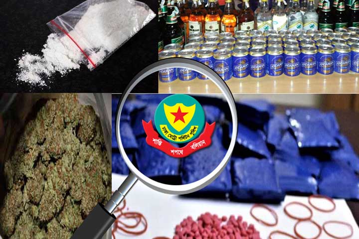 47 arrested in DMP's Anti narcotics operation