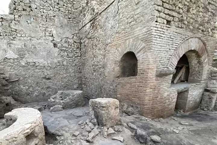 'Prison Bakery' in ancient Pompeii