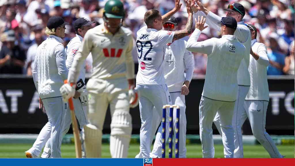 England Set 175-Run Target to Secure First Ashes Win