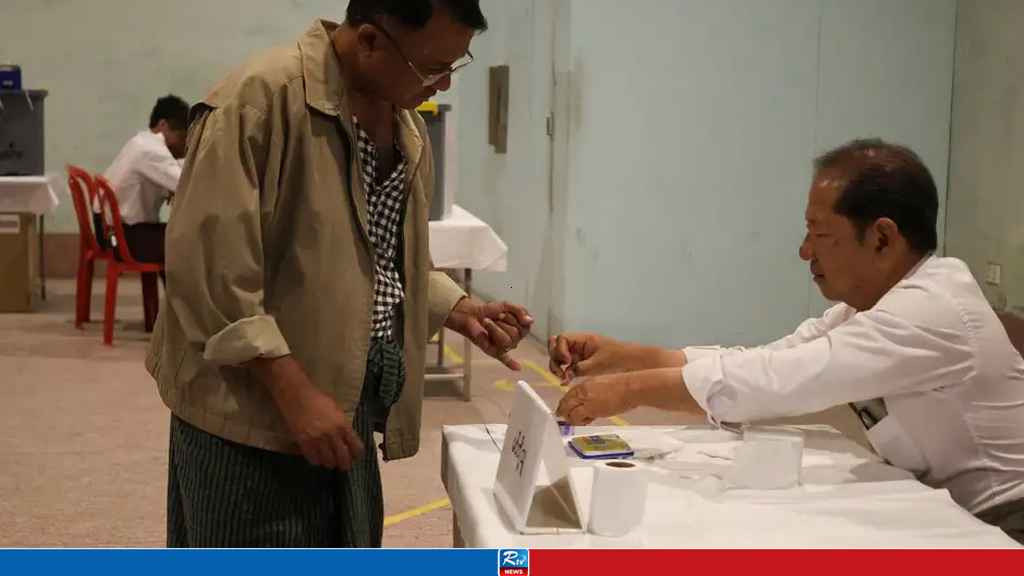 Myanmar's Military Junta Holds Controversial Election