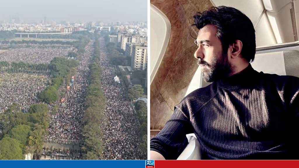‘ক্ষমতার বাইরে থেকেও মানুষের হৃদয়ে জায়গা করে নেওয়ার প্রমাণ এই জনসমুদ্র’