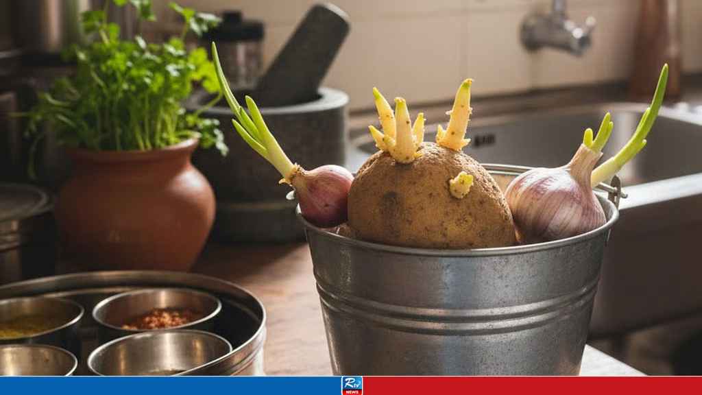 অঙ্কুরিত আলু, পেঁয়াজ ও রসুন খাওয়া নিরাপদ?