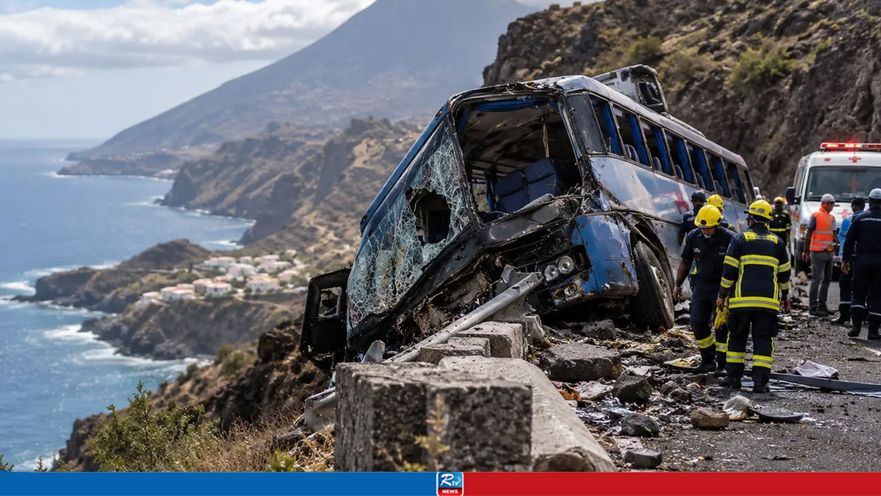 25 Killed After Bus Plunges Into Ravine in Cape Verde