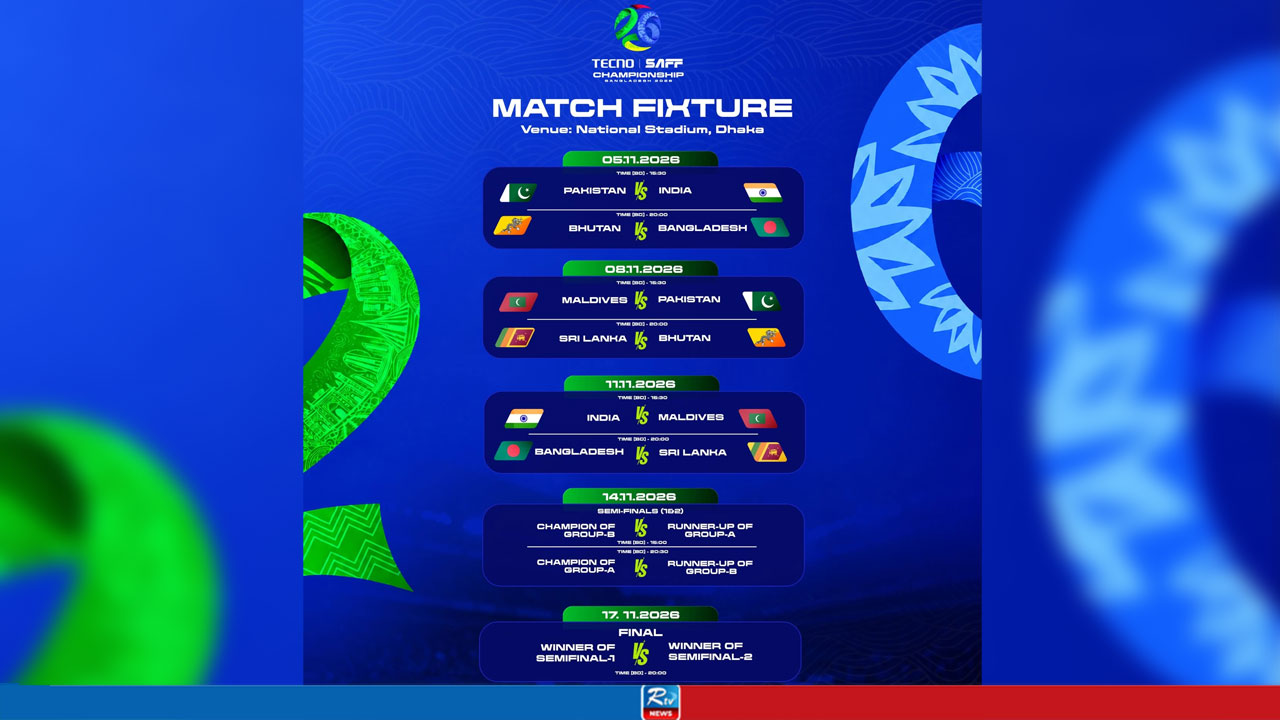 Bangladesh to Face Bhutan and Sri Lanka in Group A as SAFF Fixtures Are Announced