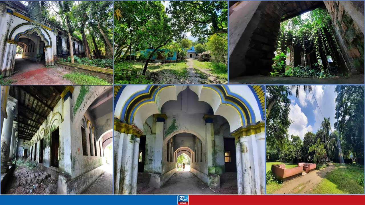 অযত্ন-অবহেলায় জৌলুস হারাচ্ছে বরিশালের এই জমিদার বাড়ি