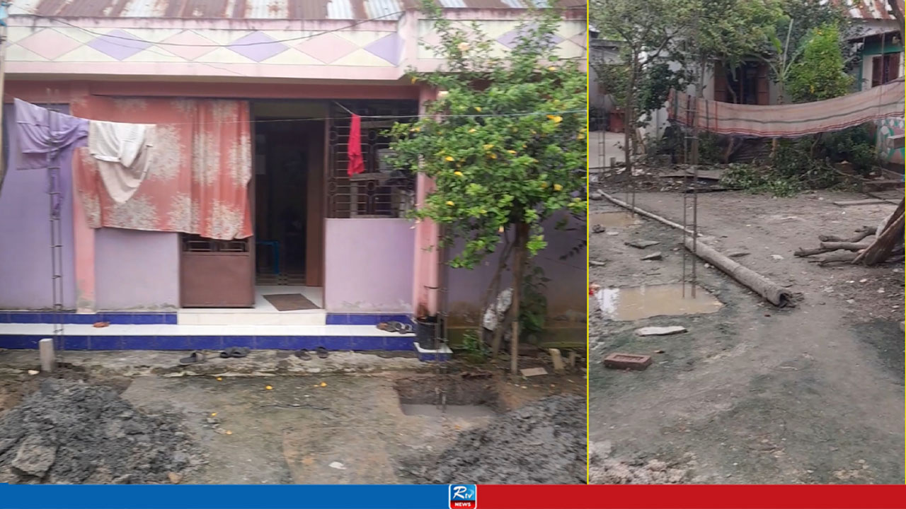 ২৬ বছরের চলাচলের পথ বন্ধ করে বাউন্ডারি নির্মাণ, ইউএনওর চিঠি