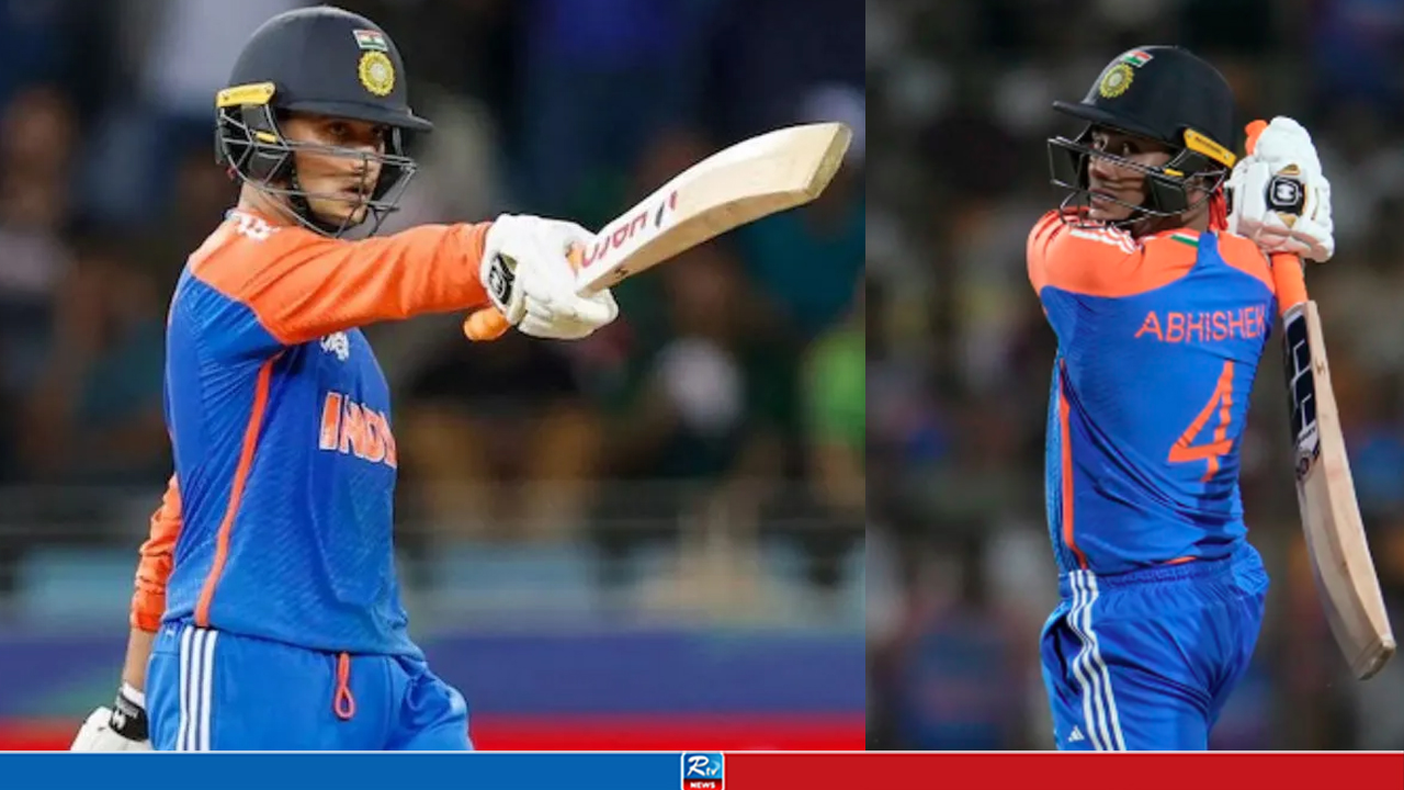 ৩০ বলে ঝোড়ো সেঞ্চুরিতে অভিষেক শর্মার পাঁচ রেকর্ড