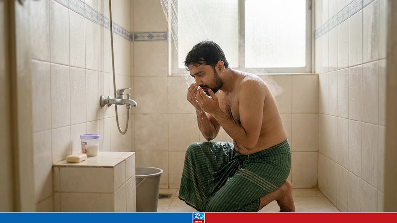 ফরজ গোসলের সময় অনেকে যে ভুলটি করেন