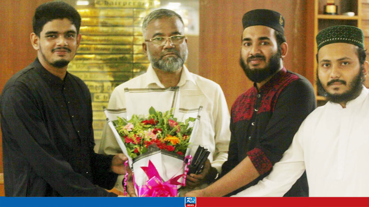 ইসলামী আরবি বিশ্ববিদ্যালয়ের উপাচার্যকে আইইউসানসের শুভেচ্ছা