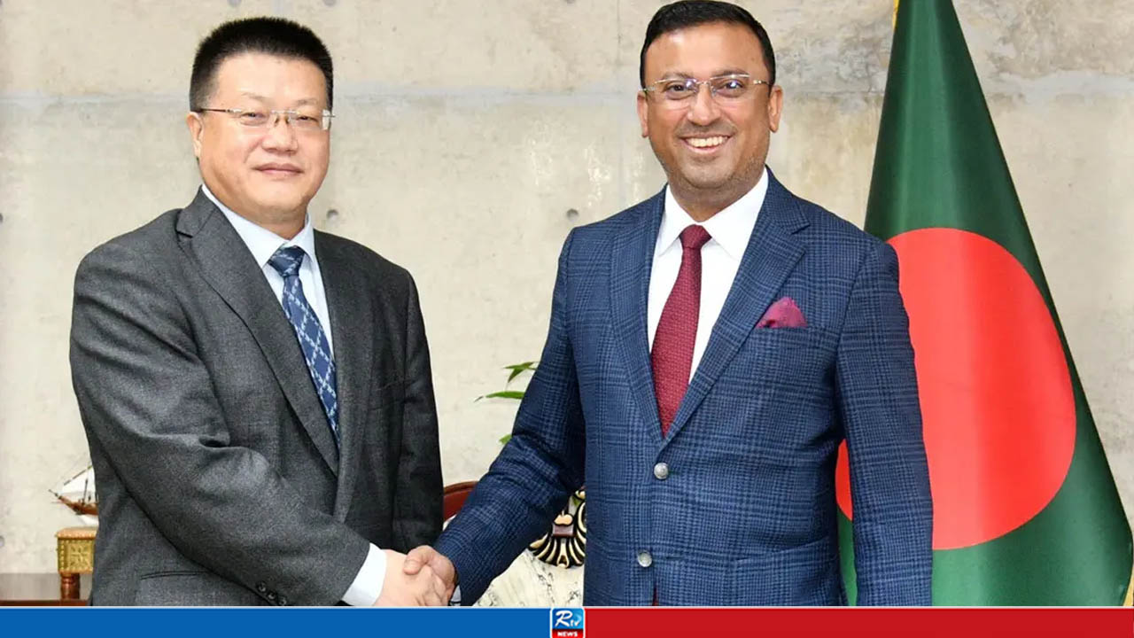 পররাষ্ট্র প্রতিমন্ত্রীর সঙ্গে চীনা রাষ্ট্রদূত ইয়াও ওয়েনের বিদায়ী সাক্ষাৎ