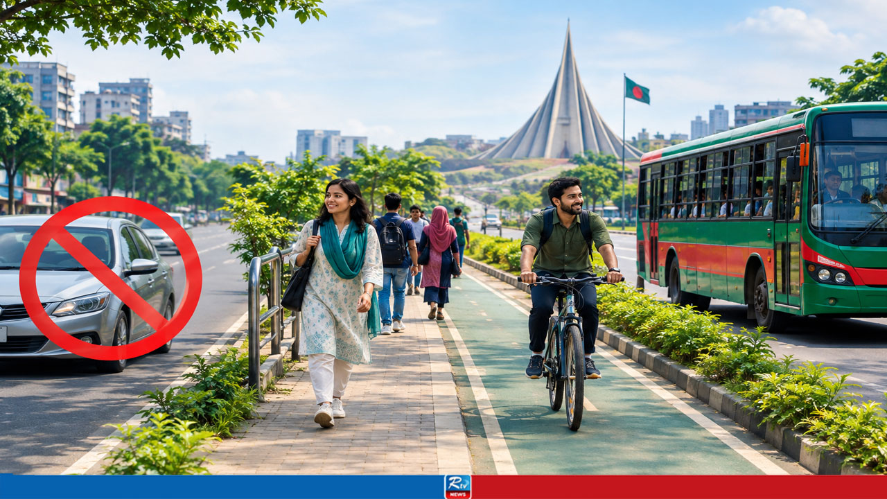 আজ ব্যক্তিগত গাড়ি ব্যবহার না করার দিন