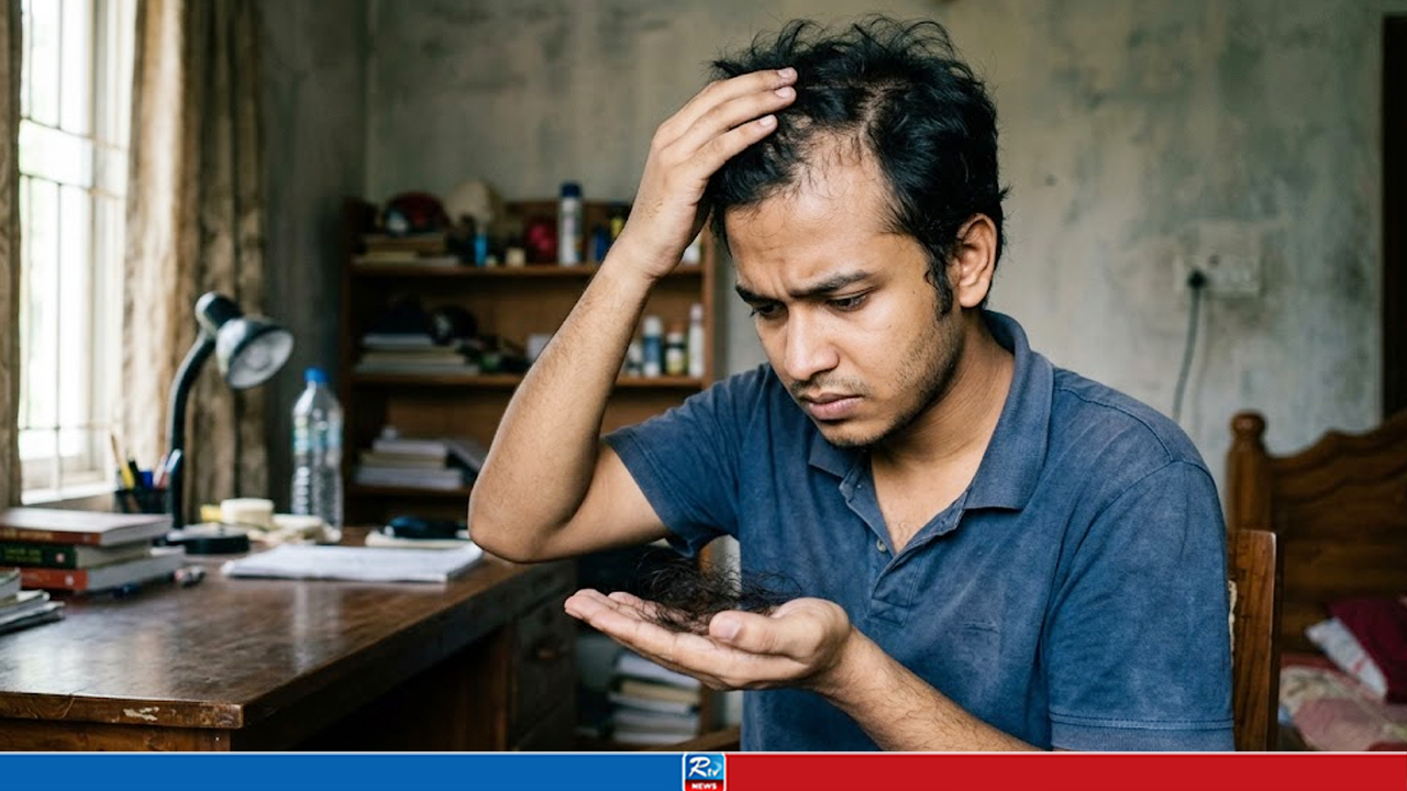 অল্প বয়সেই চুল পড়া কিসের লক্ষণ