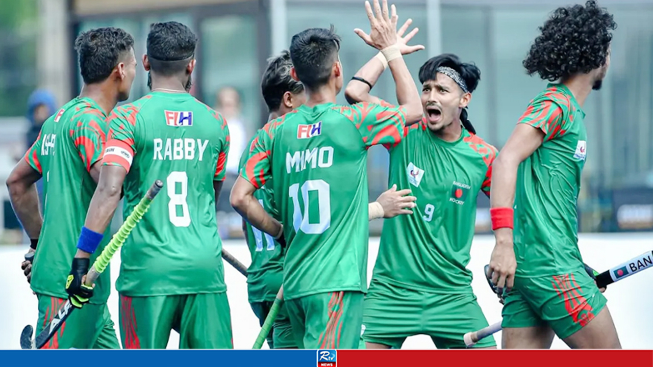 শ্রীলঙ্কাকে ৫-১ গোলে উড়িয়ে বাংলাদেশের প্রথম জয়