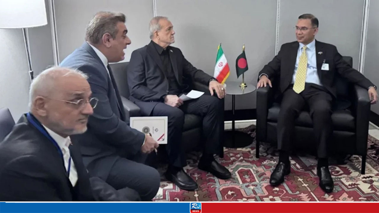PM Meets Iranian President to Discuss Middle East Conflict and Security of Bangladeshis