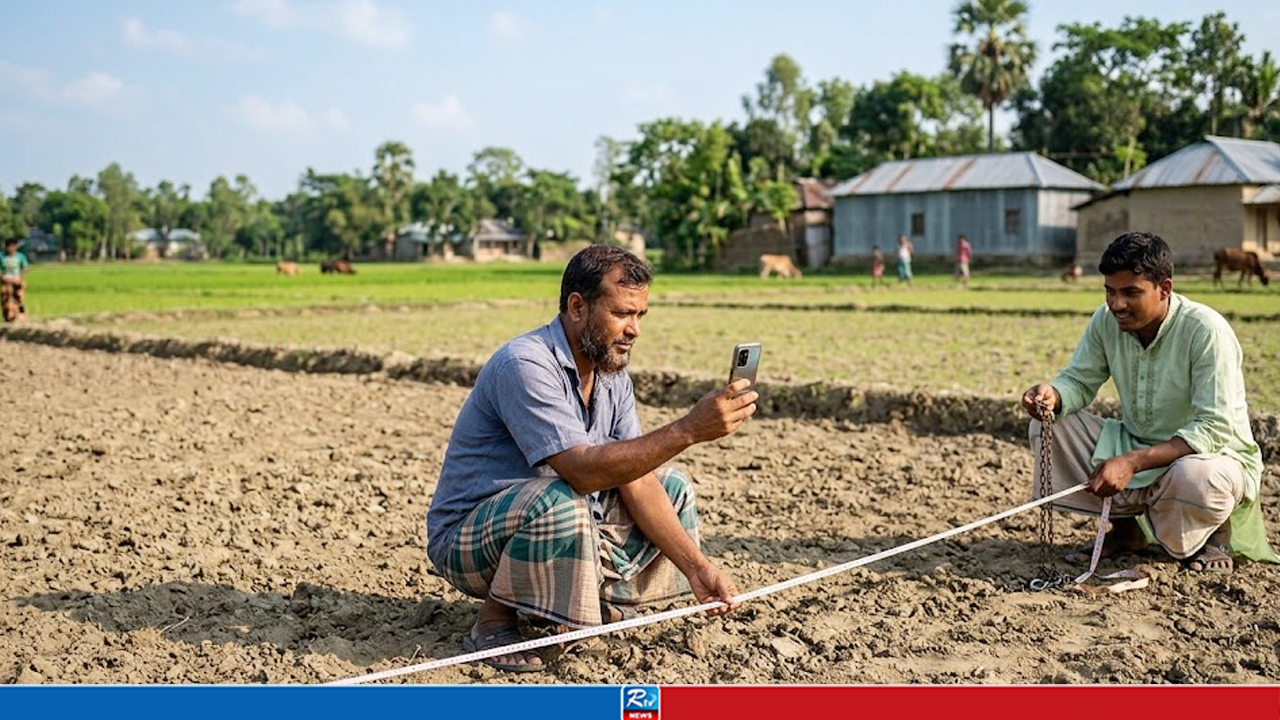 বাবা-দাদার নামে কোথায় কতটুক জমি আছে দেখুন মোবাইল দিয়ে