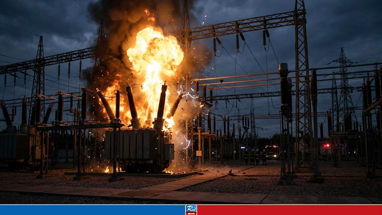 গ্রিড উপকেন্দ্রে ব্রেকার বিস্ফোরণ, বিদ্যুৎ বিপর্যয়