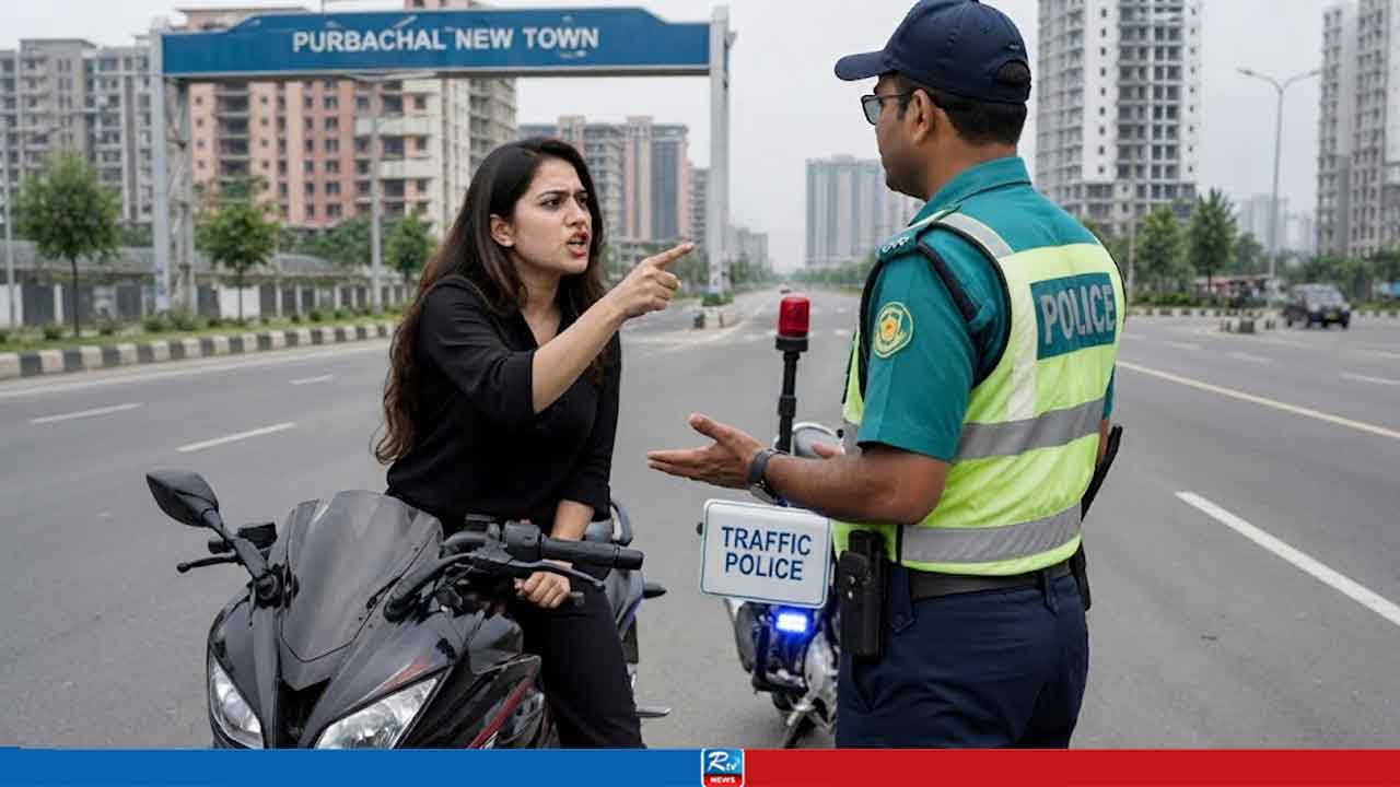 ট্রাফিক সার্জেন্টের দিকে ‘খারাপ ব্যবহারের’ শাস্তি পেলেন দুইজন