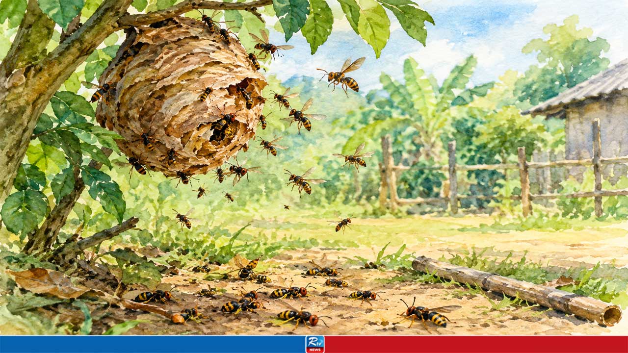 পাবনায় ভিমরুলের কামড়ে প্রাণ গেল দুই শিশুর