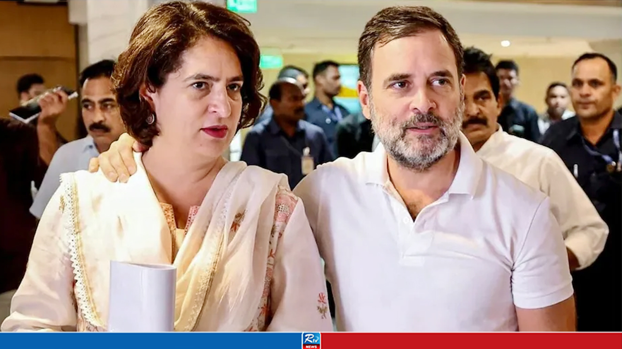 উত্তাল দিল্লি, আটক রাহুল ও প্রিয়াঙ্কা গান্ধী