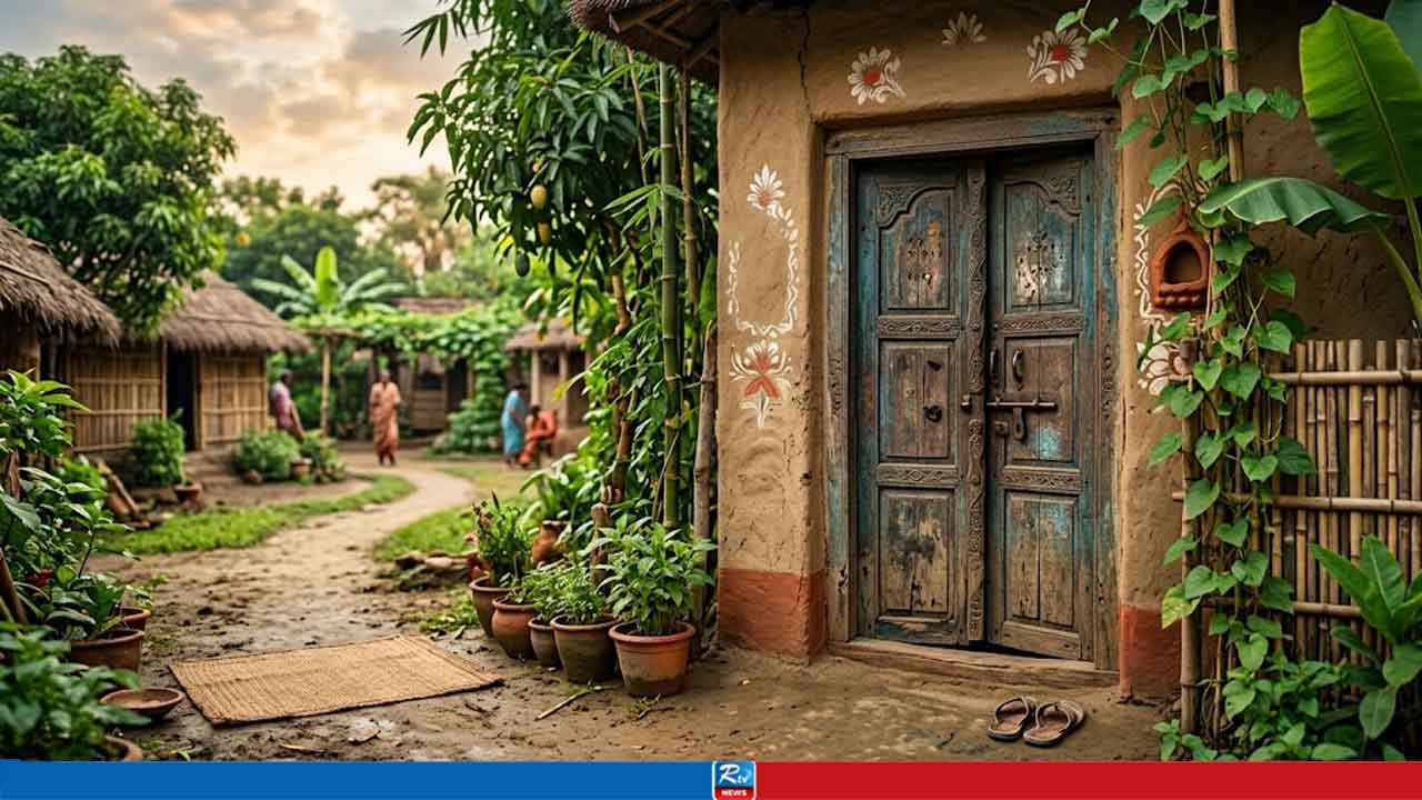সাড়াশব্দ না পেয়ে দরজা ভাঙতেই ‘চোখ কপালে’