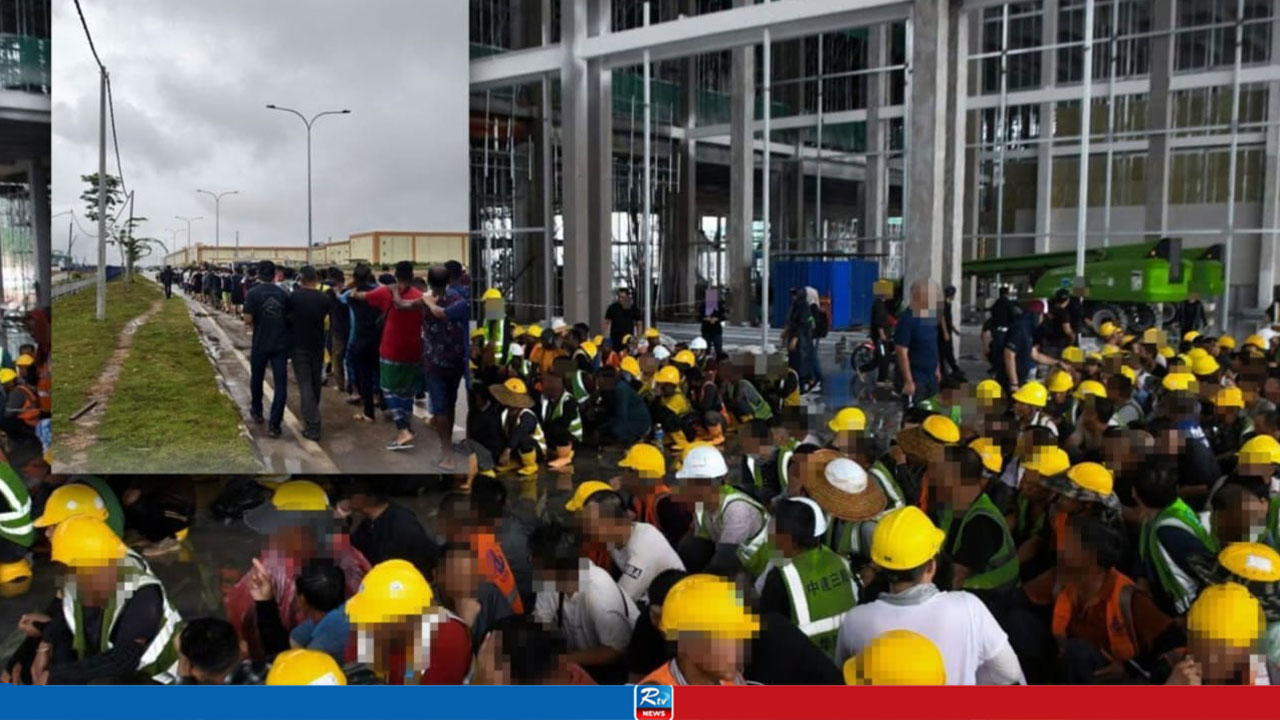 মালয়েশিয়ায় নির্মাণাধীন ভবনে অভিযান, ১৯৯ বাংলাদেশিসহ আটক ৬৩০