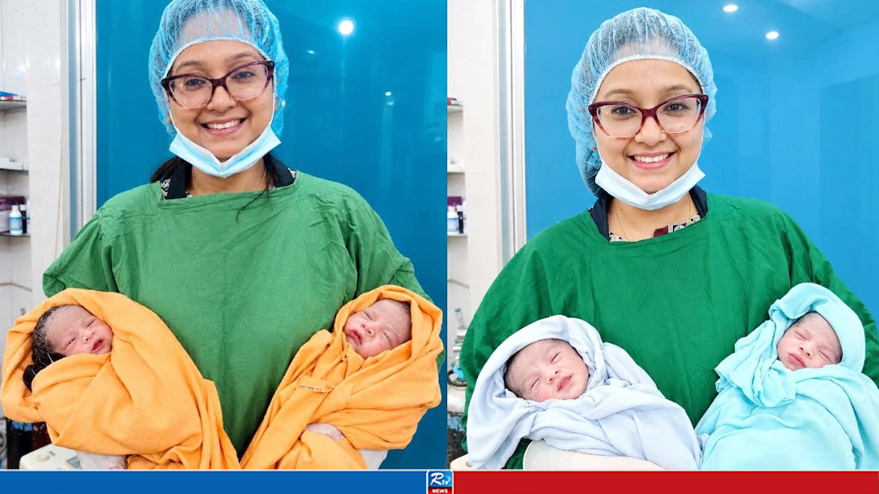মুন্সীগঞ্জে একই দিনে দুই মায়ের ঘরে যমজ সন্তান, চার নবজাতকই সুস্থ