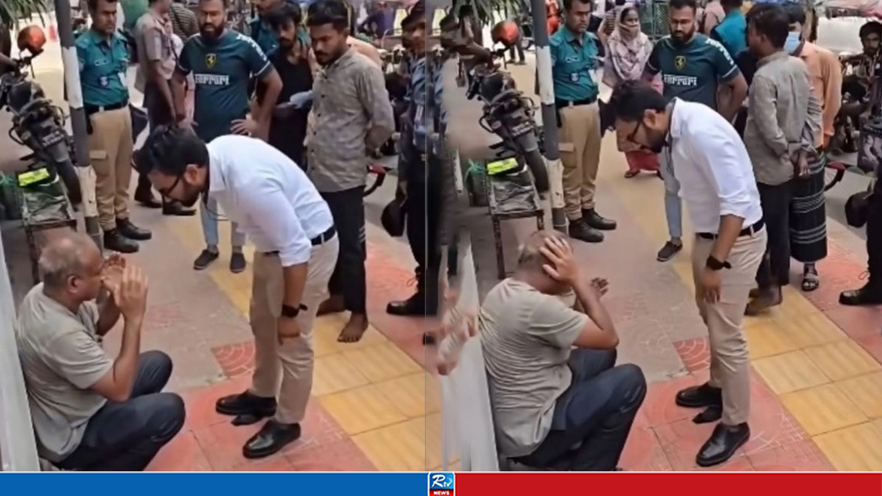 বয়স্ককে মারধরের ভিডিও ভাইরাল, নেপথ্যে যে ঘটনা