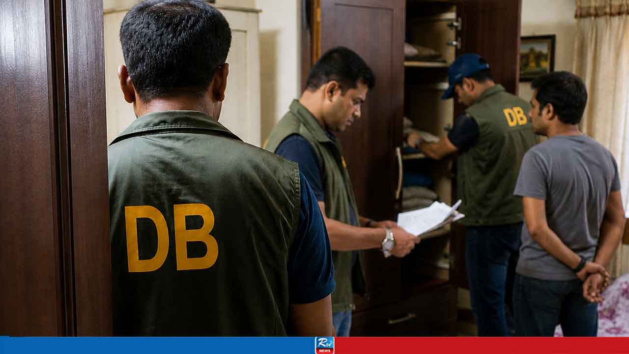 সাবেক কাউন্সিলরের বাসায় হঠাৎ ডিবির অভিযান, অতঃপর...