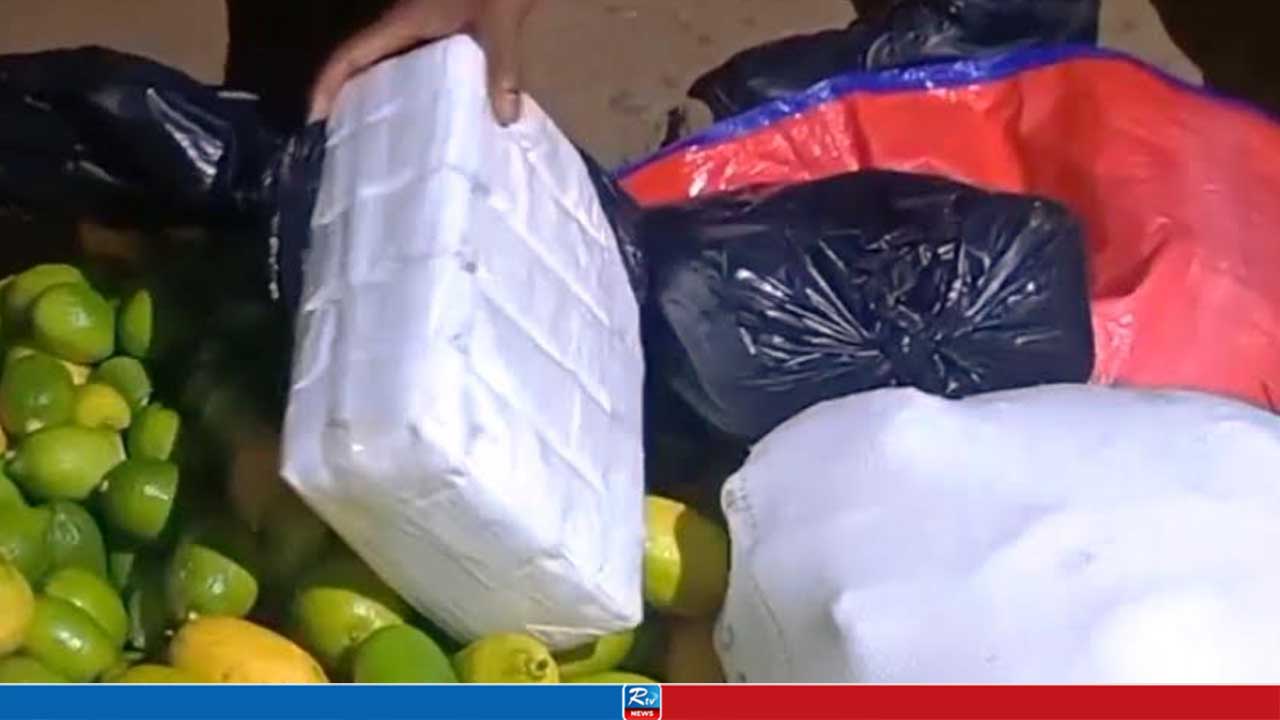 লেবুর বস্তায় মিলল ৩ কোটি টাকার ইয়াবা