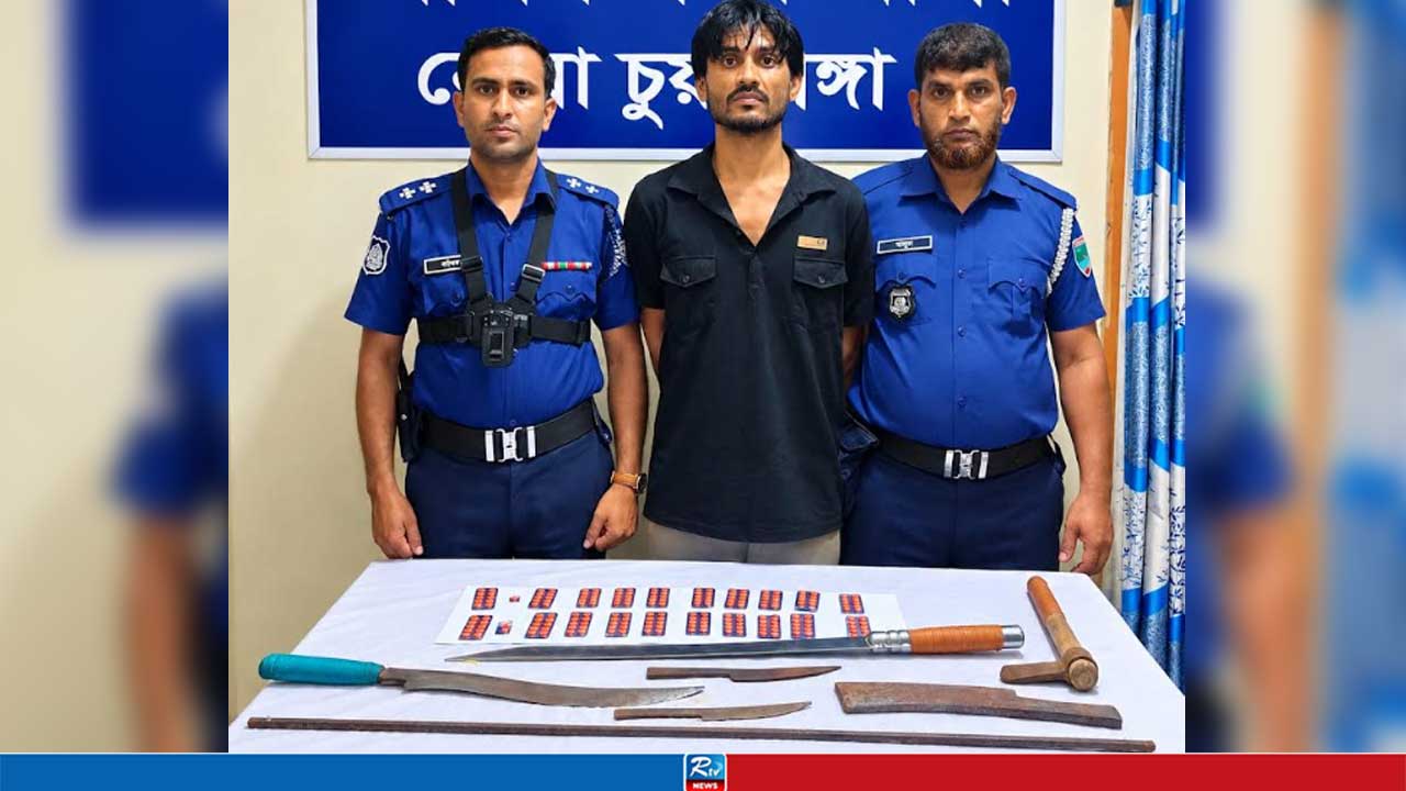 ২৭ মামলার আসামি সাদ্দাম গ্রেপ্তার