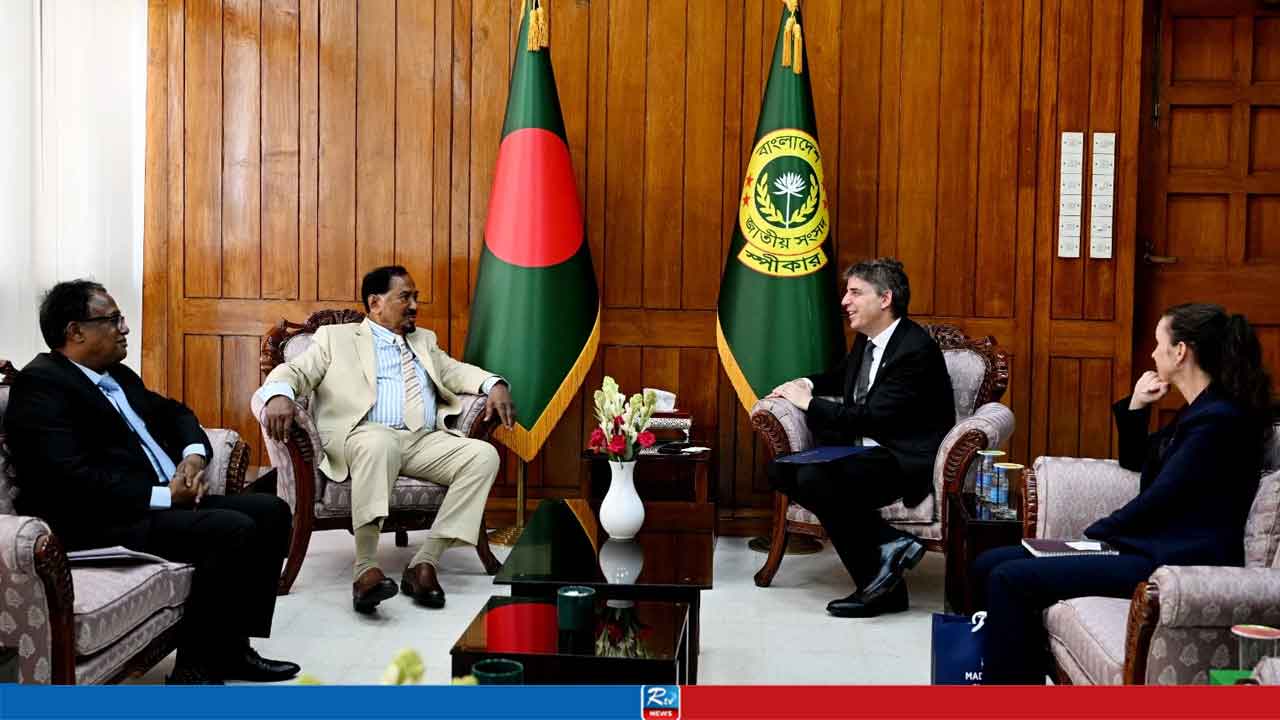 স্পিকারের সঙ্গে ঢাকায় নিযুক্ত সুইডেনের রাষ্ট্রদূতের সাক্ষাৎ  