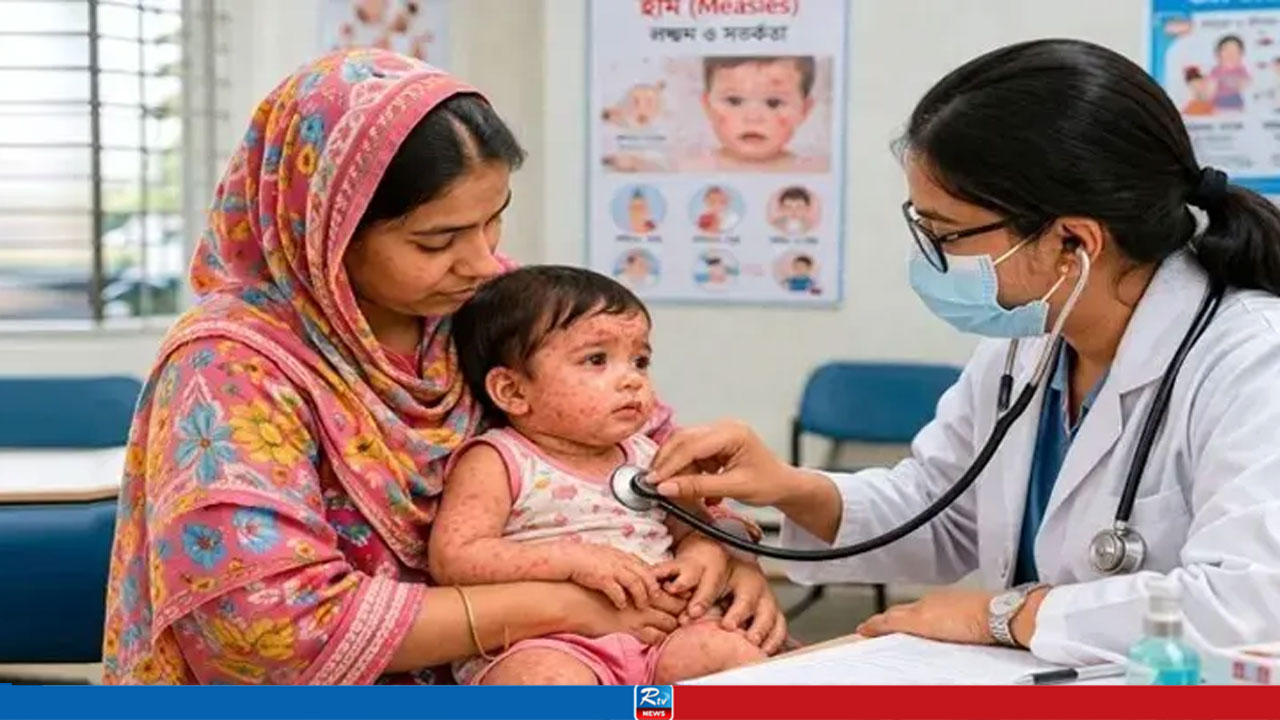 হাম ও উপসর্গ নিয়ে ৭ শিশুর মৃত্যু