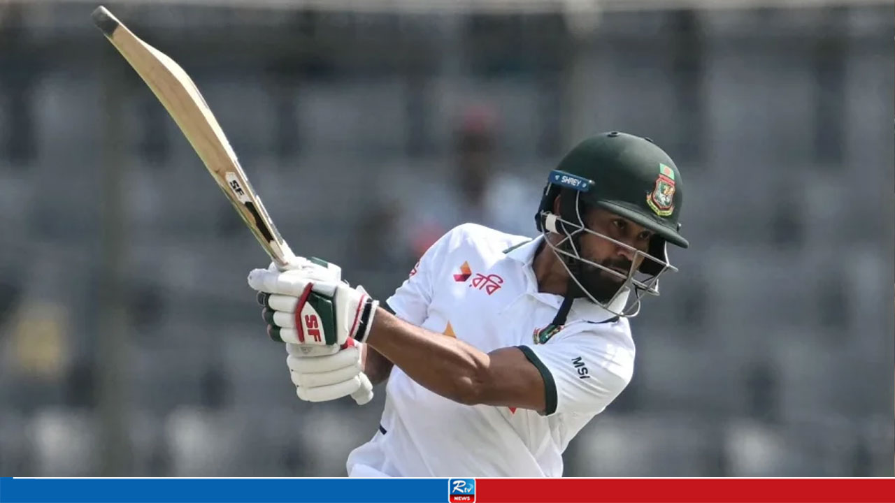 Sadman Hits Century In First Over Of Day Two