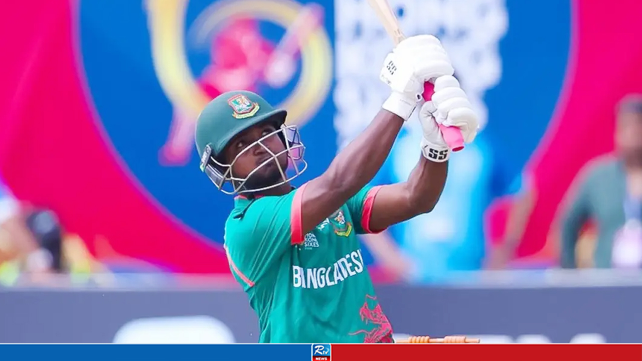 দক্ষিণ আফ্রিকার বিপক্ষে ৬ বলে ৬ ছক্কা হাঁকাল বাংলাদেশ