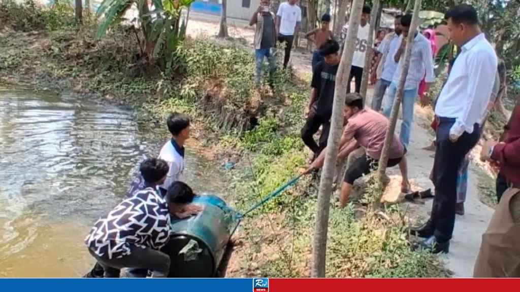 এবার গোপালগঞ্জে পুকুরে মিলল ডিজেল