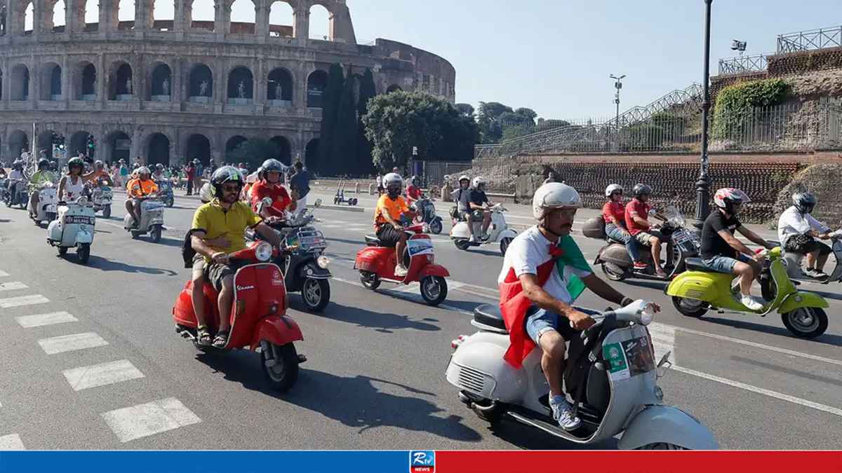 Rome Celebrates 80 Years of Italy's Iconic Vespa Scooter