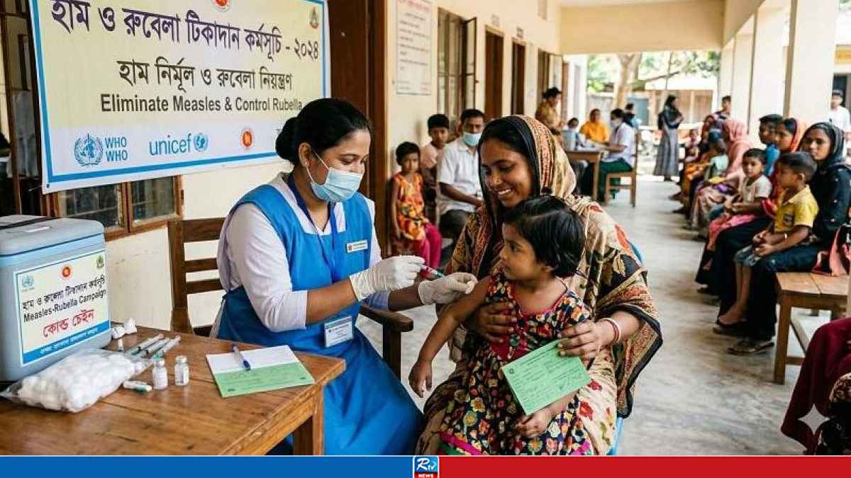 হামের আরও ১৬ লাখ টিকা দেওয়ার সিদ্ধান্ত