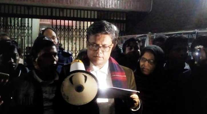 জাবি সিনেটে শরীফ এনামুল কবীর সমর্থকদের জয়