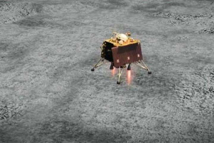 Isro locates Chandrayaan-2 lander on moon