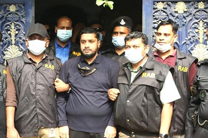 ‘Golden Monir’ finally held with arms, drugs