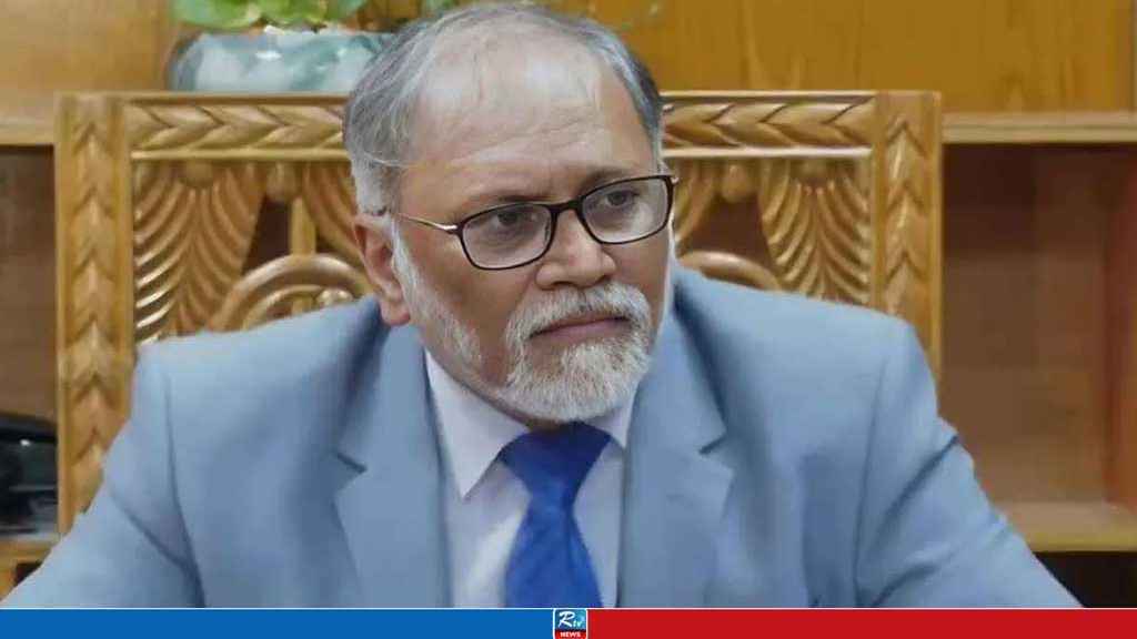 Special Assistant to Chief Adviser Prof. Md. Sayedur Rahman Resigns