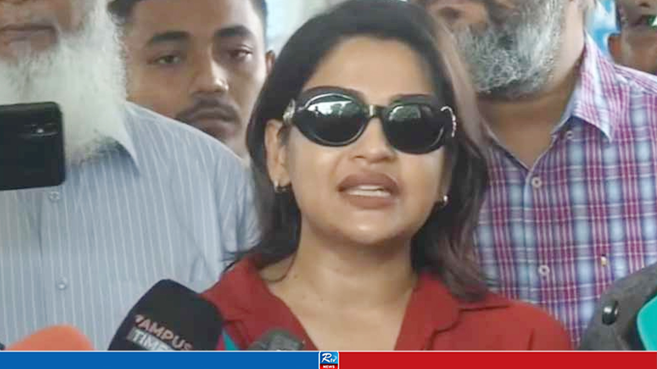 Actress Badhon Speaks Upon Arrival at the Airport