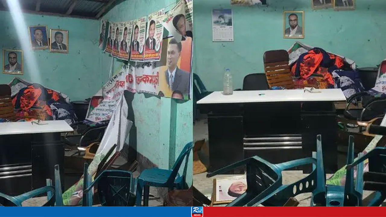 ‘জয় বাংলা’ স্লোগান দিয়ে বিএনপি অফিসে হামলা, অতঃপর...