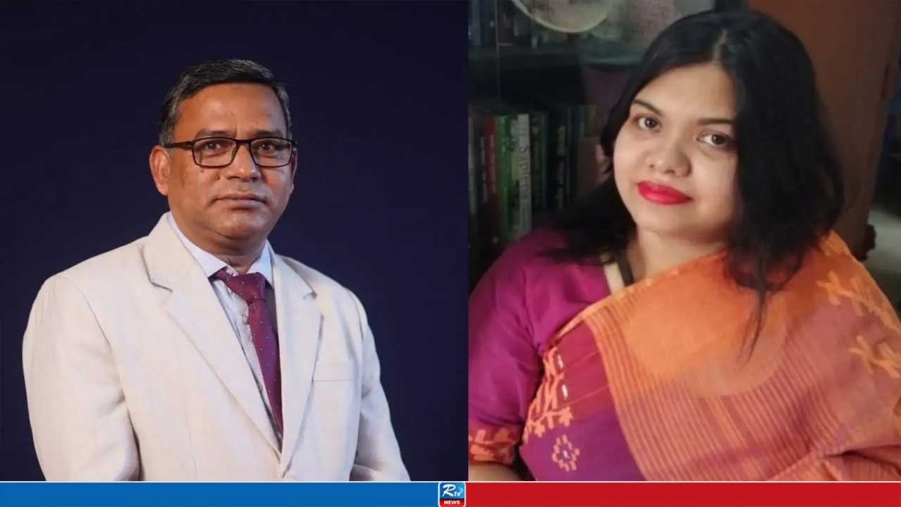 অনুষ্ঠানে জাতীয় সংগীতের সময় স্ক্রিনে শেখ হাসিনার ছবি, দুই শিক্ষককে শোকজ